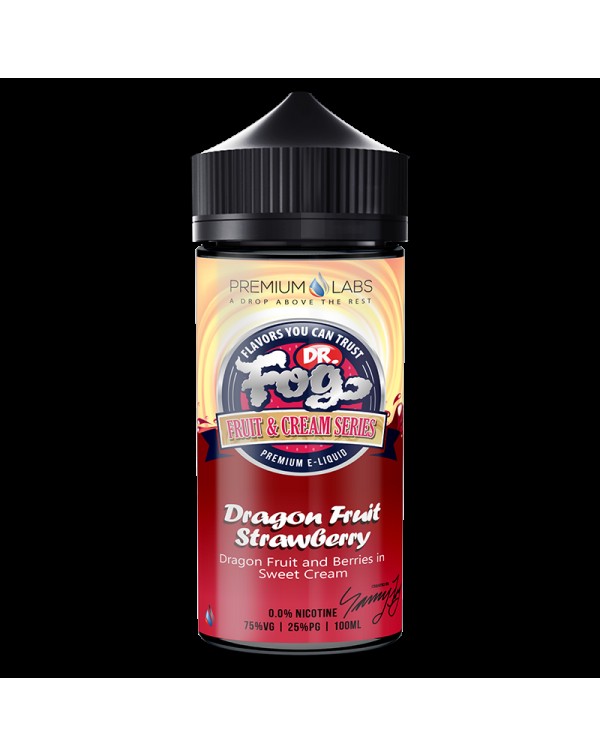 Dr Fog Fruit Cream Series: Dragon Fruit Strawberry...