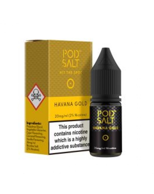 My Vapery Pod Salt Havana Gold E-liquid Nic Salt 1...