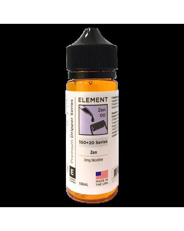 Element Zen E-liquid 100ml Short Fill