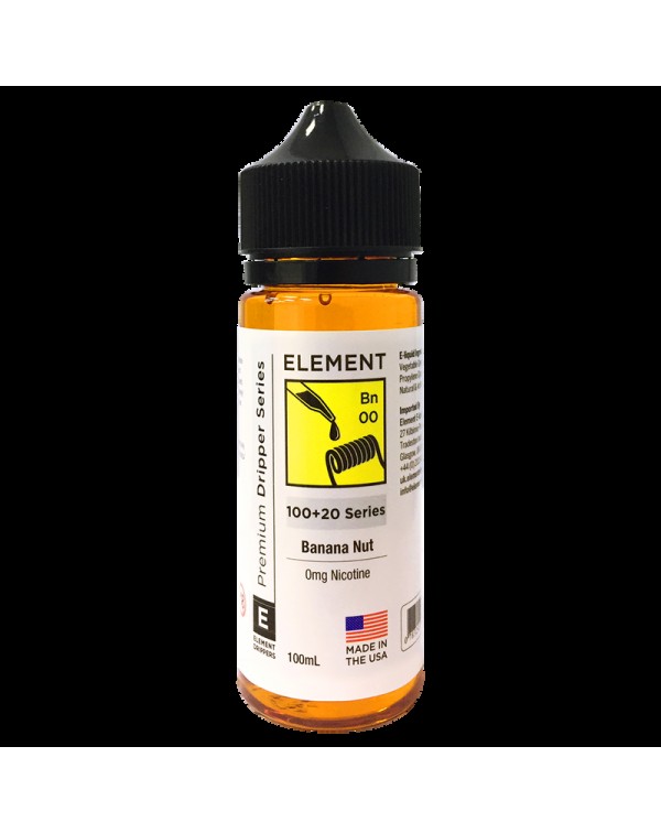 Element Banana Nut E-liquid 100ml Short Fill