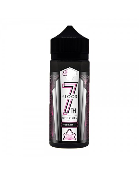 7th Floor Cocktails Cosmoberry Ice E-liquid 100ml Short Fill