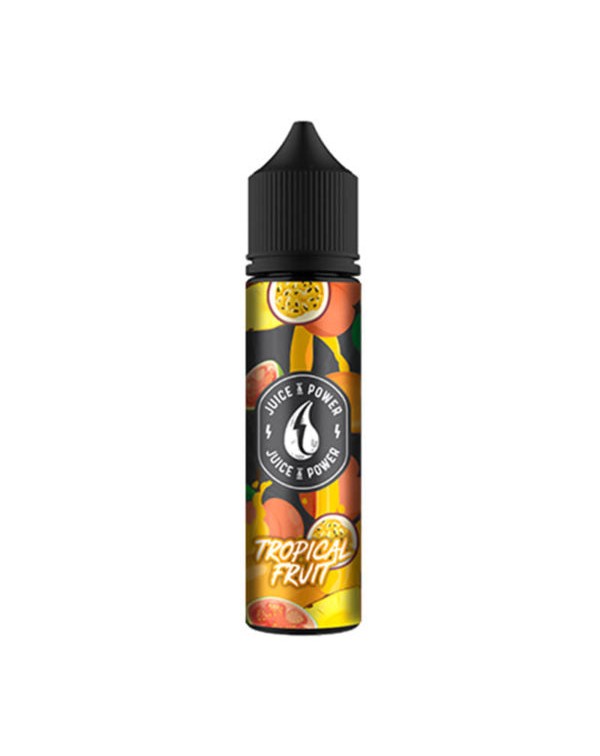 Juice N Power Tropical Fruit E-liquid 50ml Short F...