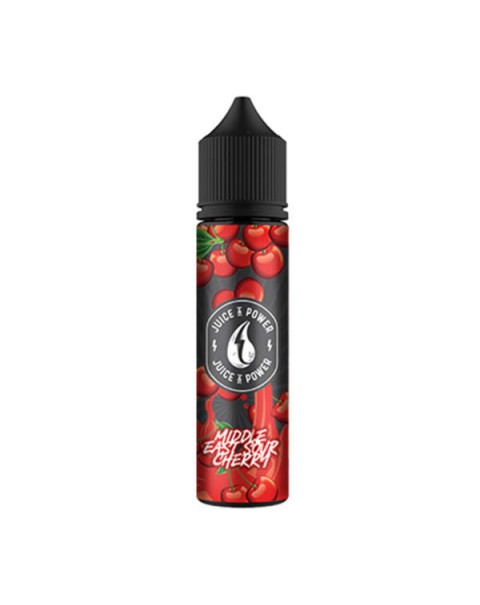 Juice N Power Middle East Sour Cherry E-liquid 50ml Short Fill