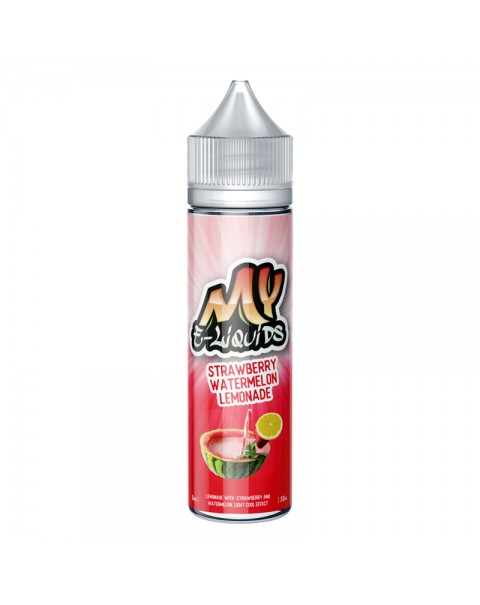 My E-liquids Strawberry Watermelon Lemonade E-liquid 50ml Short Fill