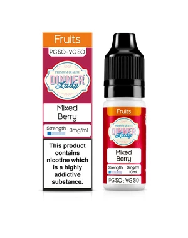 Dinner Lady Fruits 50/50: Mixed Berry 10ml E-Liqui...