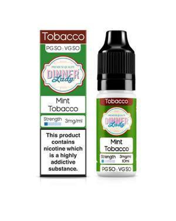 Dinner Lady Tobacco 50/50: Mint Tobacco 10ml E-Liq...