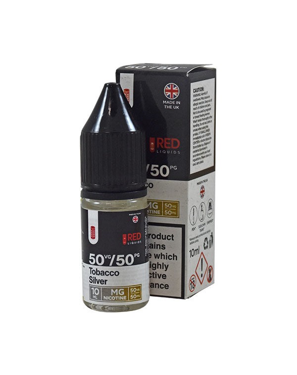 Red Liquids 50/50: Tobacco Silver 10ml E-Liquid