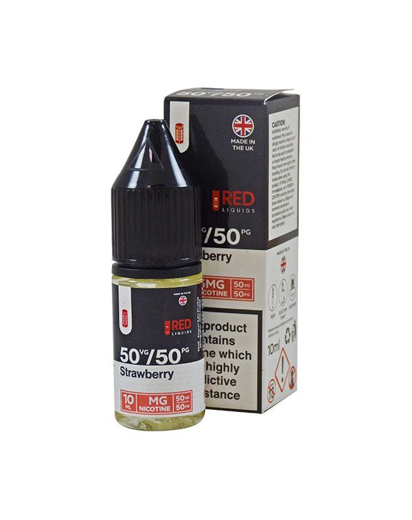 Red Liquids 50/50: Strawberry 10ml E-Liquid