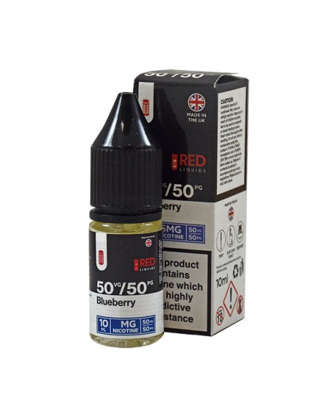 Red Liquids 50/50: Blueberry 10ml E-Liquid