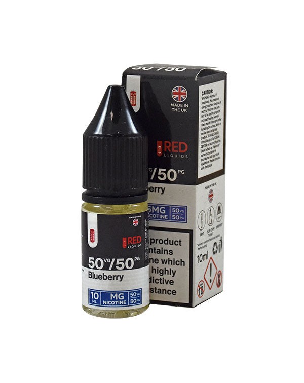 Red Liquids 50/50: Blueberry 10ml E-Liquid