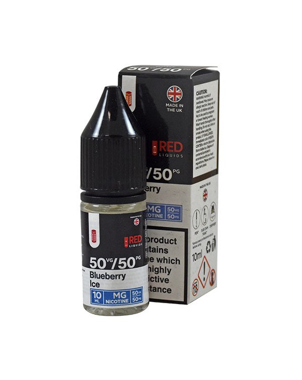 Red Liquids 50/50: Blueberry Ice 10ml E-Liquid