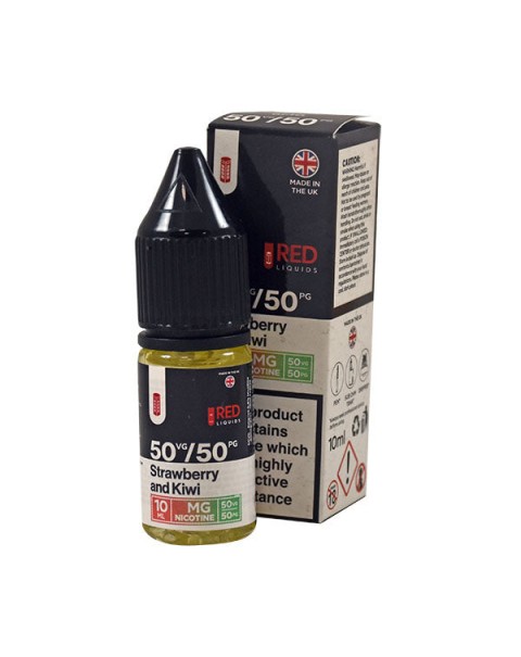 Red Liquids 50/50: Strawberry and Kiwi 10ml E-Liquid