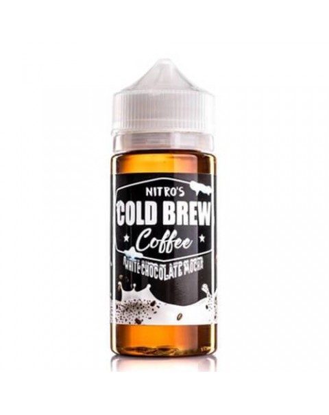 Nitro's Cold Brew White Chocolate Mocha E-liquid 100ml Short Fill