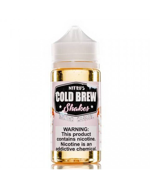 Nitro's Cold Brew Salted Caramel E-liquid 100ml Short Fill