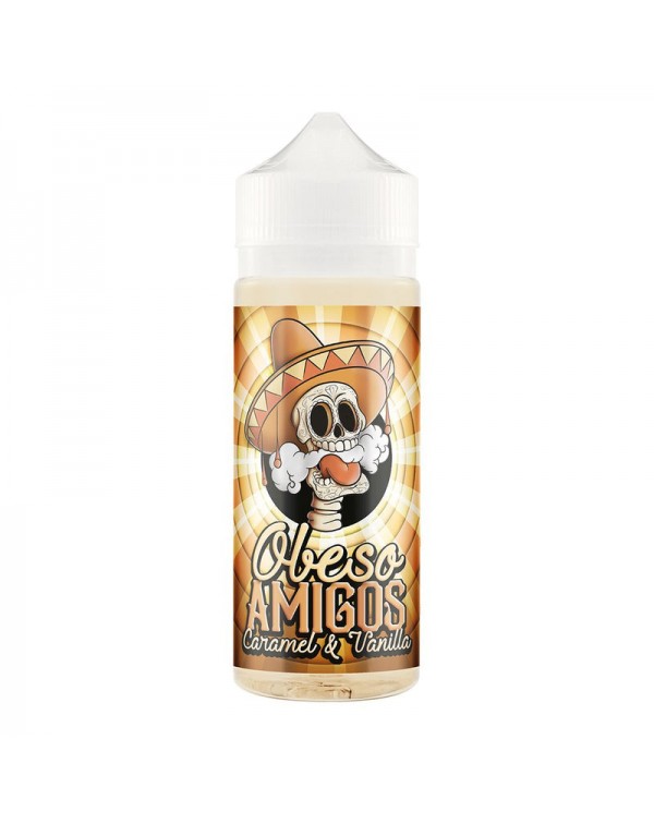 Obeso Amigo Caramel & Vanilla E-liquid 100ml S...