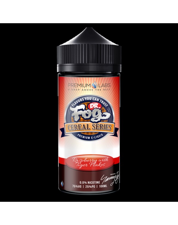 Dr Fog Raspberry Tiger Flakes E-liquid 100ml Short...