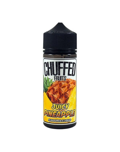 Chuffed Fruits: Juicy Pineapple 0mg 100ml Short Fill E-Liquid