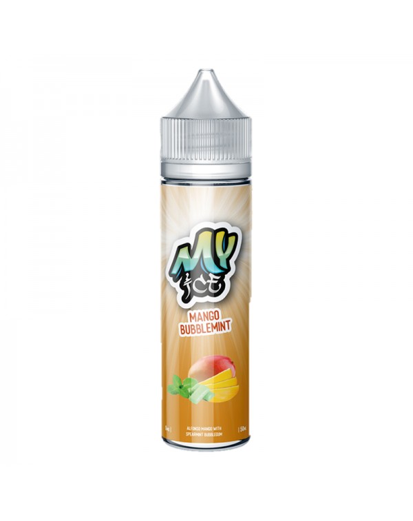 My E-liquids Mango Bubblemint Ice E-liquid 50ml Sh...