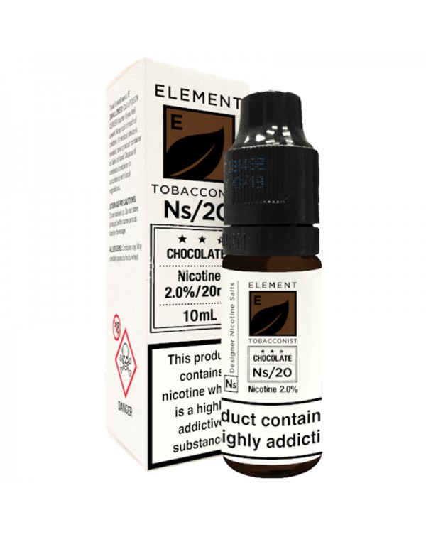 Element Chocolate Tobacco Nic Salt 10ml