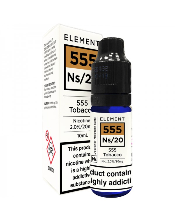 Element 555 Tobacco Nic Salt 10ml