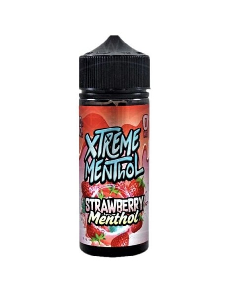 Xtreme Menthol: Strawberry Menthol 0mg 100ml Short Fill E-Liquid