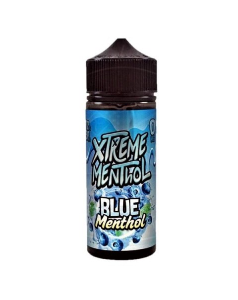 Xtreme Menthol: Blue Menthol 0mg 100ml Short Fill E-Liquid