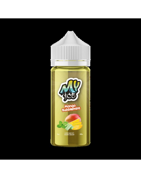 My E-Liquids Ice: Mango Bubblemint 0mg 100ml Short...