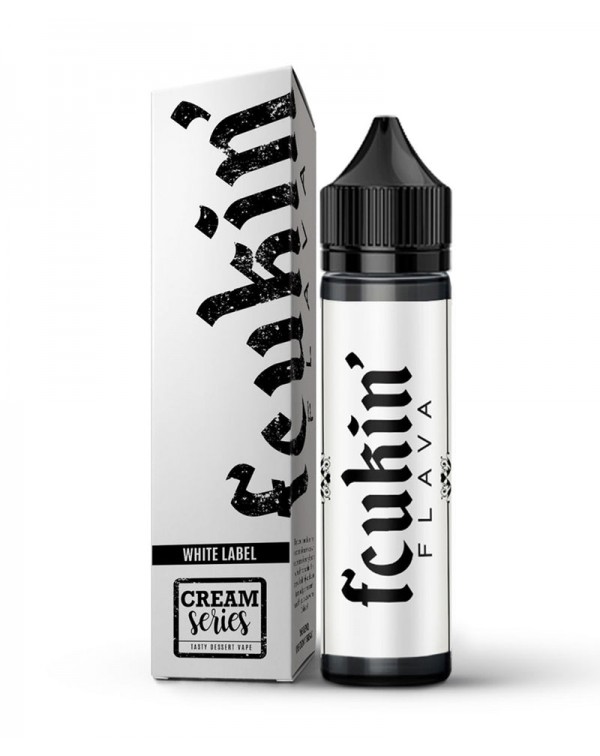 Fcukin Flava Cream Series White Label 50ml 50VG/50...