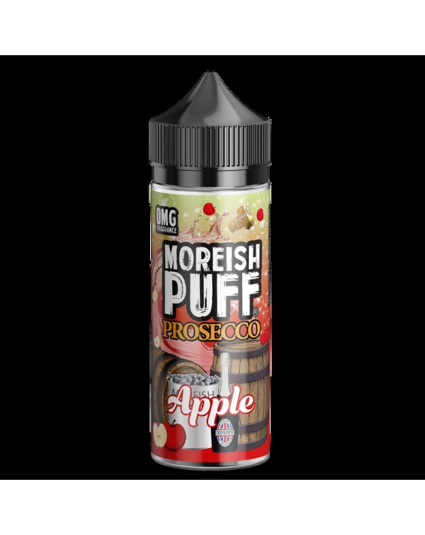 Moreish Puff Prosecco Apple 0mg 100ml Short Fill E...