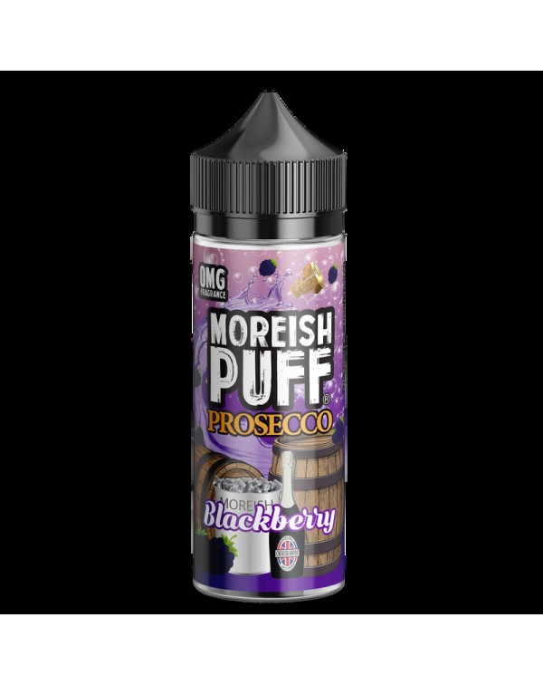 Moreish Puff Prosecco Blackberry 0mg 100ml Short F...