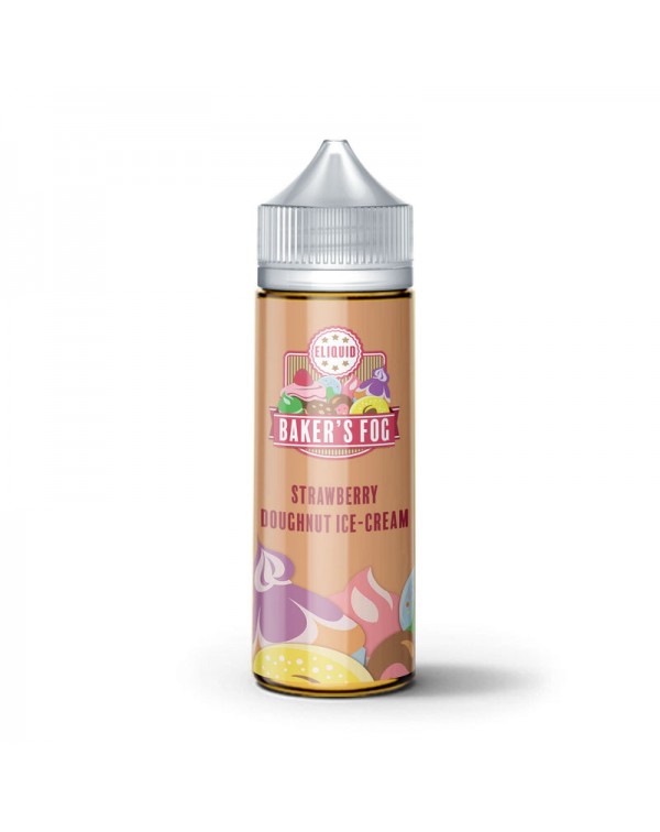 Bakers Fog Strawberry Doughnut Ice Cream E-liquid ...