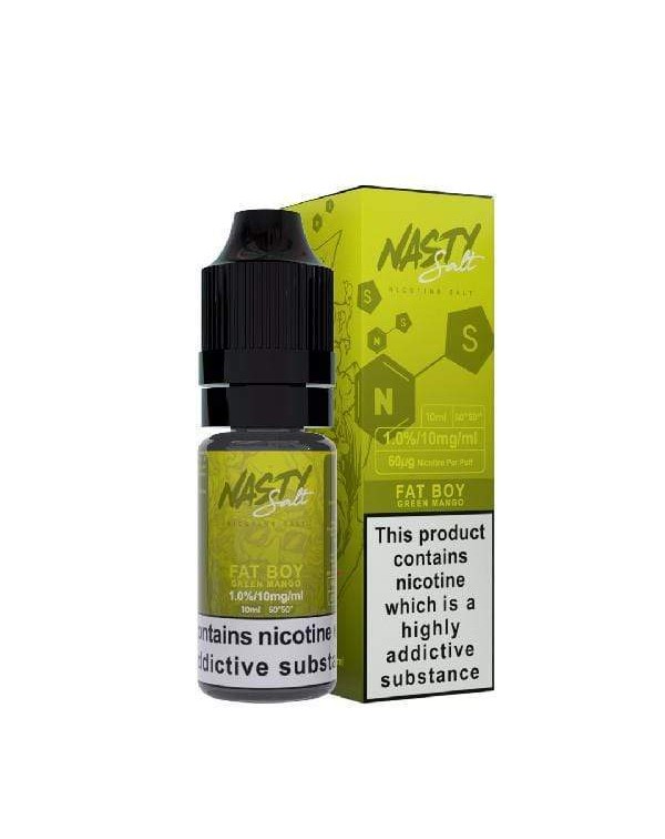 Nasty Juice Nasty Salt: Fat Boy 10ml Nic Salt