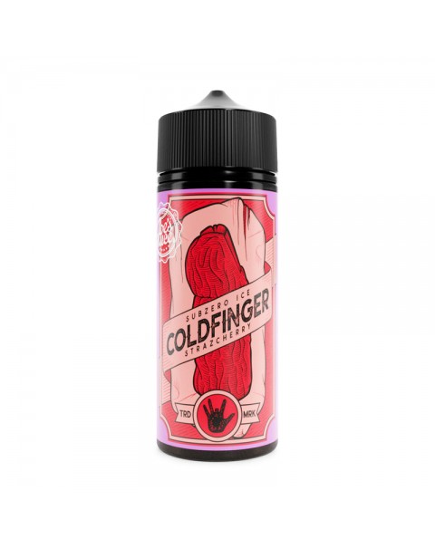 Joe's Juice Cold Finger Strazcherry 0mg 100ml Short Fill E-Liquid