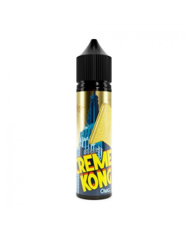 Retro Joes Creme Kong E-Liquid 0mg 50ml Short Fill...