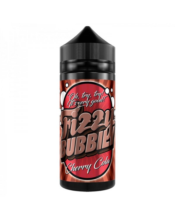 Fizzy Bubbily Cherry Cola E-liquid 100ml Short Fil...