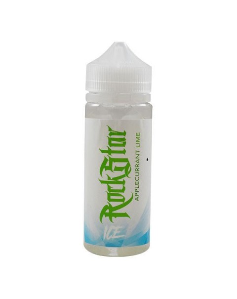 Rockstar Vape Applecurrant Lime 0mg 100ml Short Fill E-Liquid