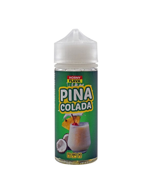 Horny Flava Pina Colada 0mg 100ml Short Fill E-Liq...