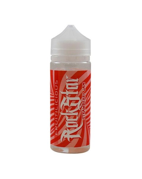 Rockstar Vape Fruitilicious: Strawberry Jam 0mg 100ml Short Fill E-Liquid