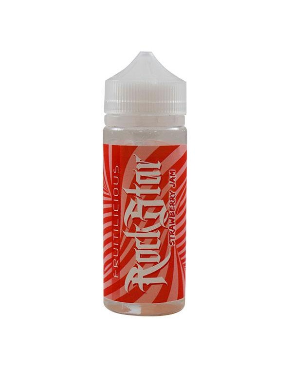 Rockstar Vape Fruitilicious: Strawberry Jam 0mg 10...