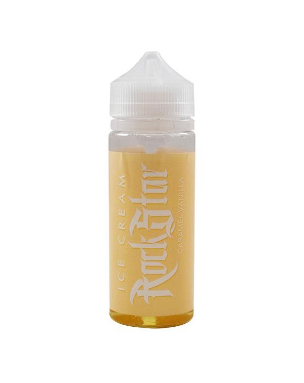 Rockstar Vape Ice Cream Caramel Vanilla 0mg 100ml ...