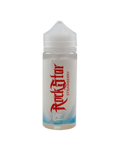 Rockstar Vape Ice Strawberry 0mg 100ml Short Fill E-Liquid