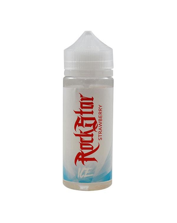 Rockstar Vape Ice Strawberry 0mg 100ml Short Fill ...