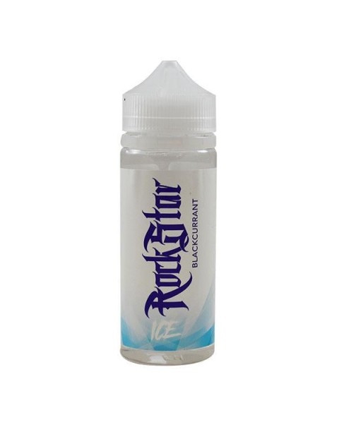 Rockstar Vape Ice Blackcurrant 0mg 100ml Short Fill E-Liquid