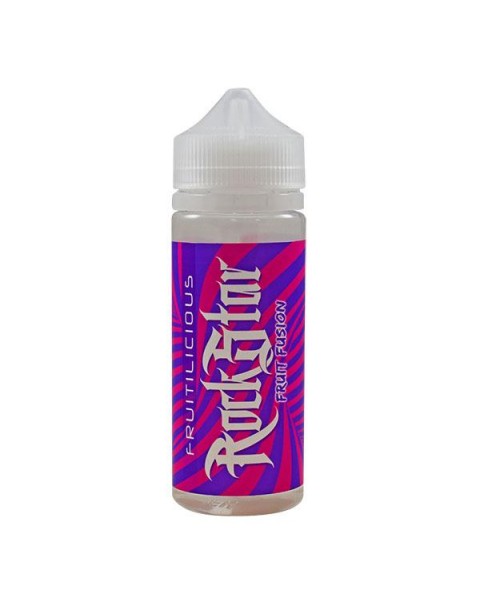 Rockstar Vape Fruitilicious: Fruit Fusion 0mg 100ml Short Fill E-Liquid