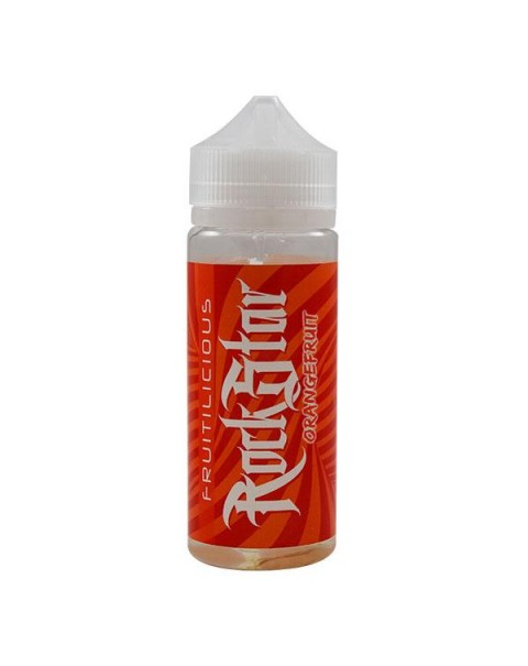 Rockstar Vape Fruitilicious: Orange Fruit 0mg 100ml Short Fill E-Liquid