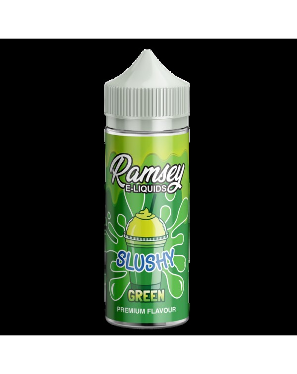 Ramsey E-Liquids Slushy Green 0mg 100ml Short Fill...