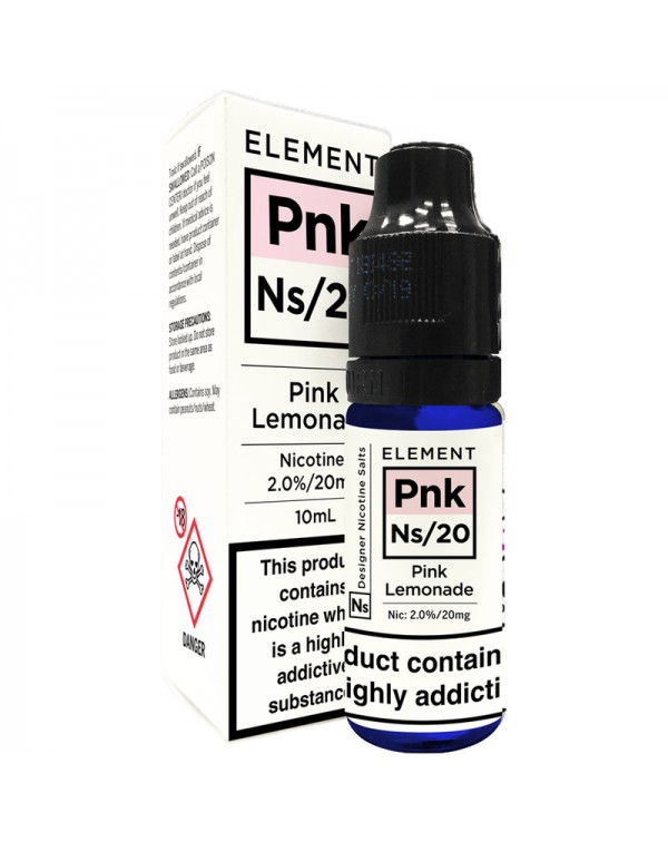 Element Pink Lemonade  Nic Salt 10ml 20 mg