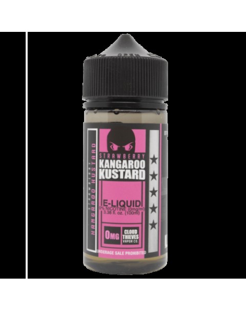 Cloud Thieves Strawberry Kangaroo Kustard E-liquid 100ml Short Fill