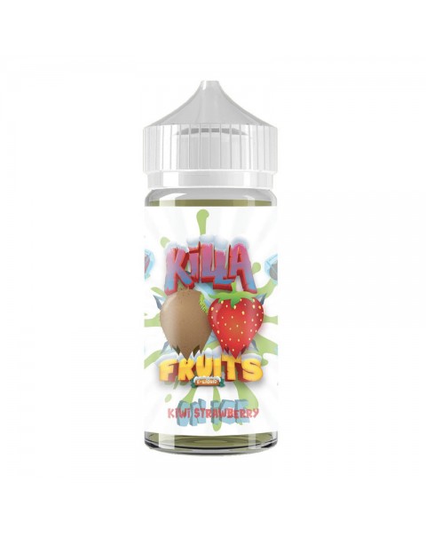 Killa Fruits Kiwi Strawberry on Ice E-liquid 100ml Short Fill