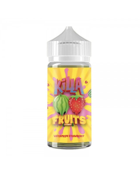 Killa Fruits Watermelon Strawberry E-liquid 100ml Short Fill